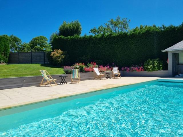 Auge Horizon Bed & Breakfast Saint-Benoit-d'Hebertot ภายนอก รูปภาพ